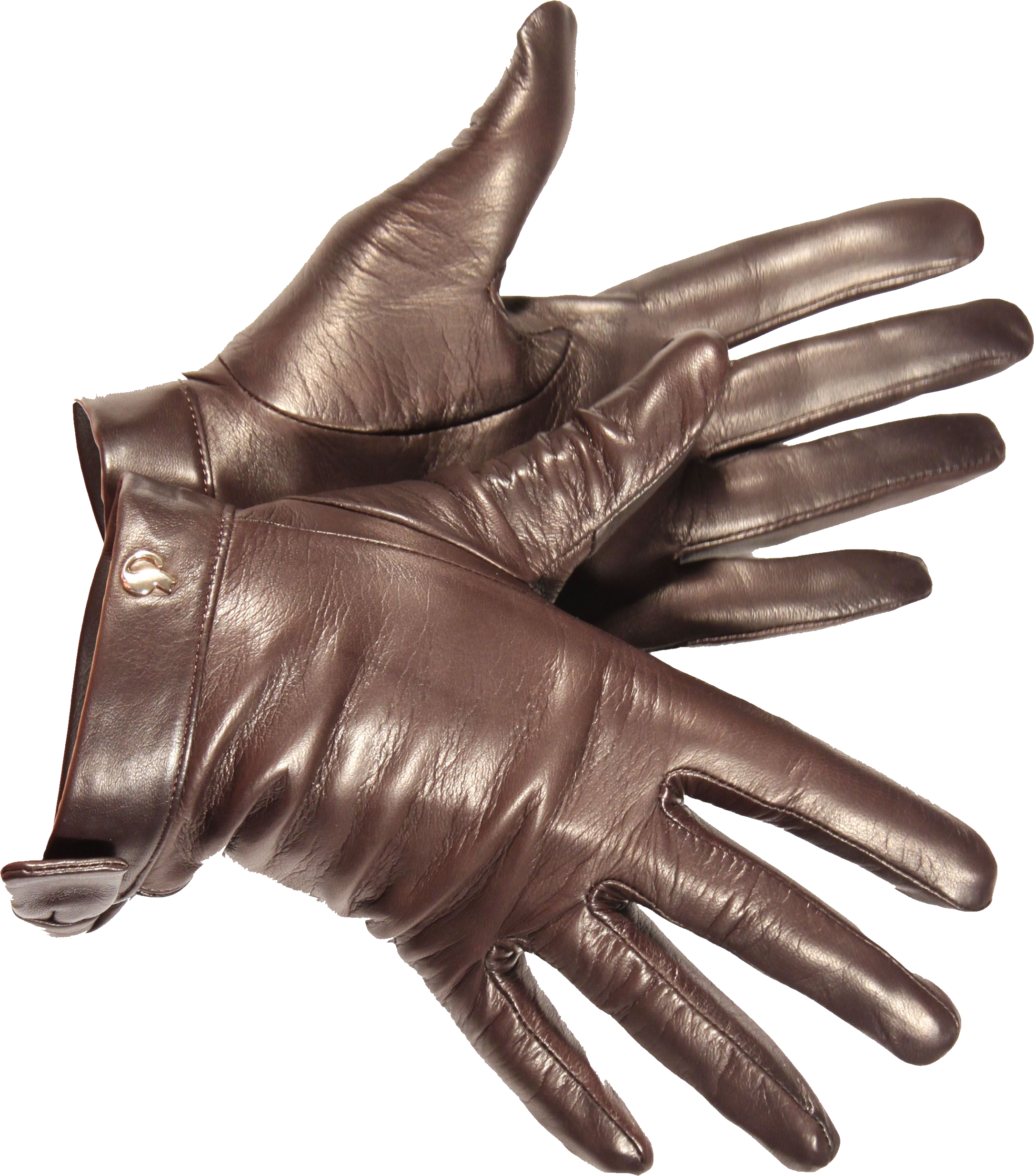 pure leather hand gloves
