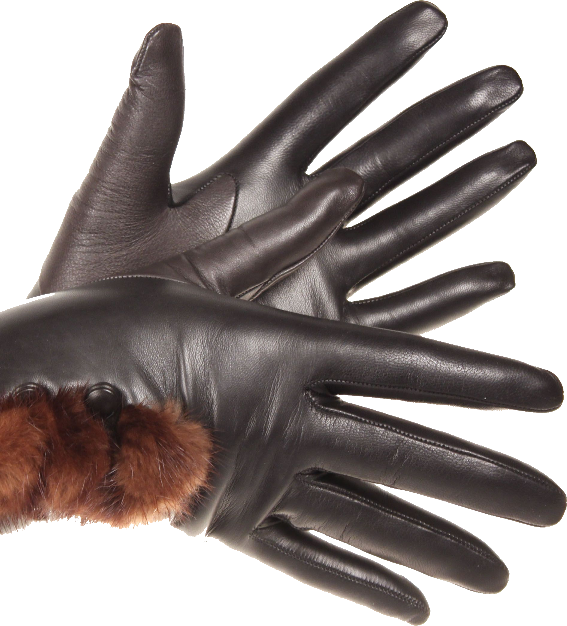 Leather Gloves PNG Image