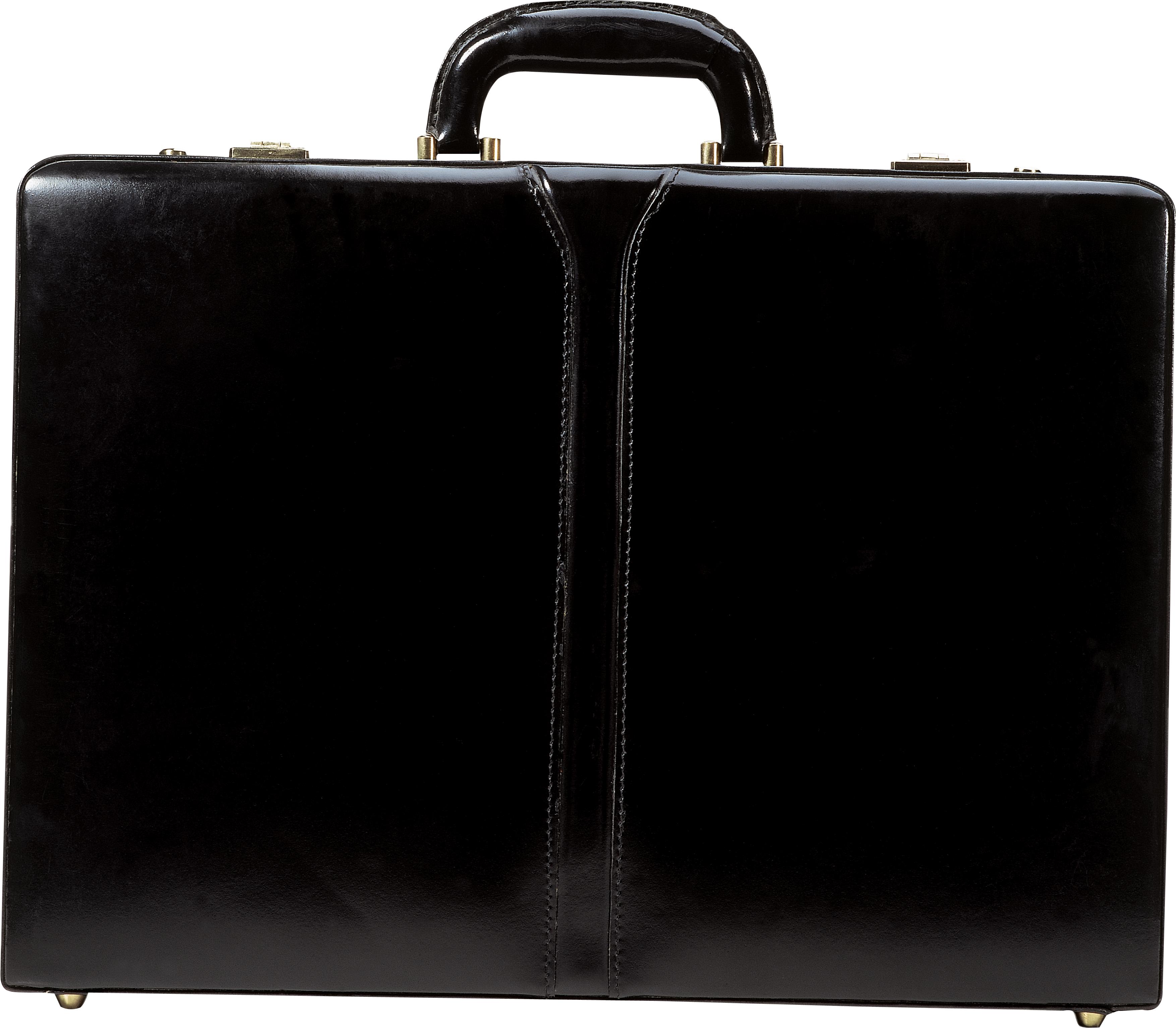 Leather Suitcase PNG Image