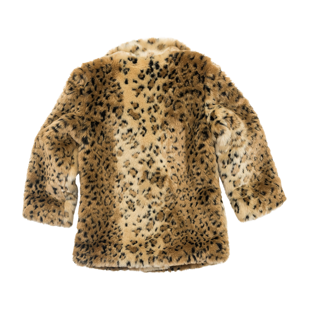 Leopard Fur Coat PNG Image