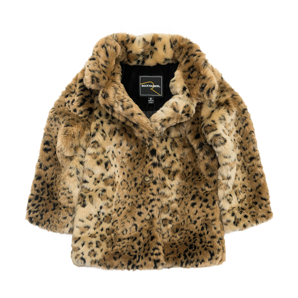 Leopard Fur Coat PNG Image