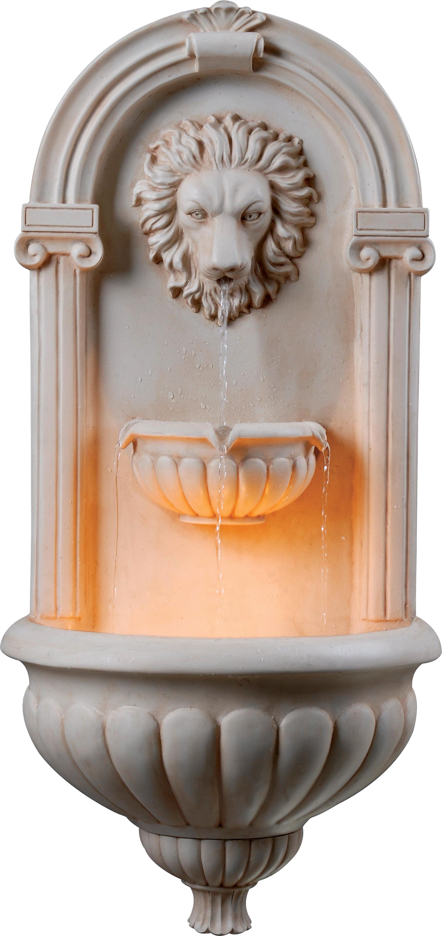 Lion  Fountain PNG Image