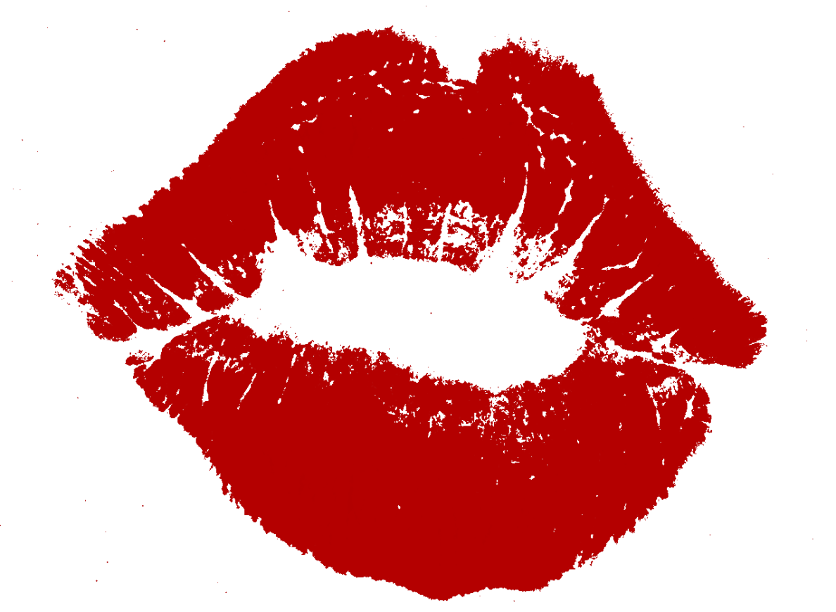 SVG > kiss letter lips - Free SVG Image & Icon. | SVG Silh