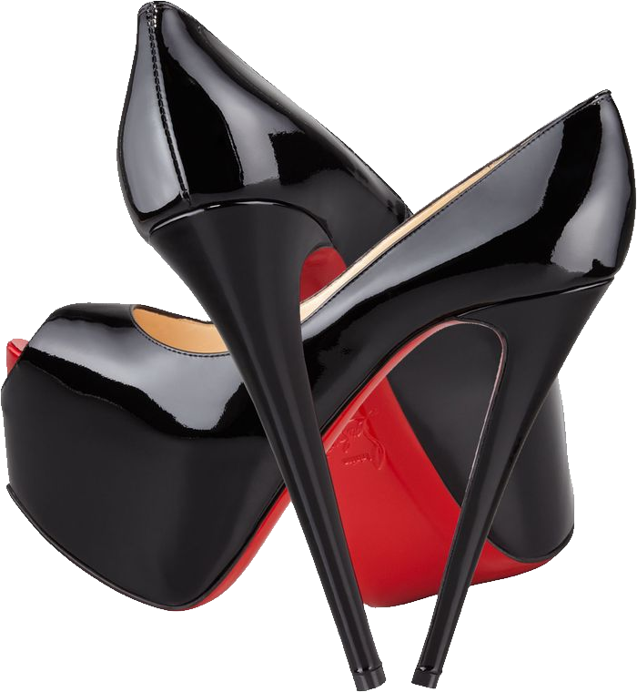 Louboutin Women's High Quality Pump's PNG Image