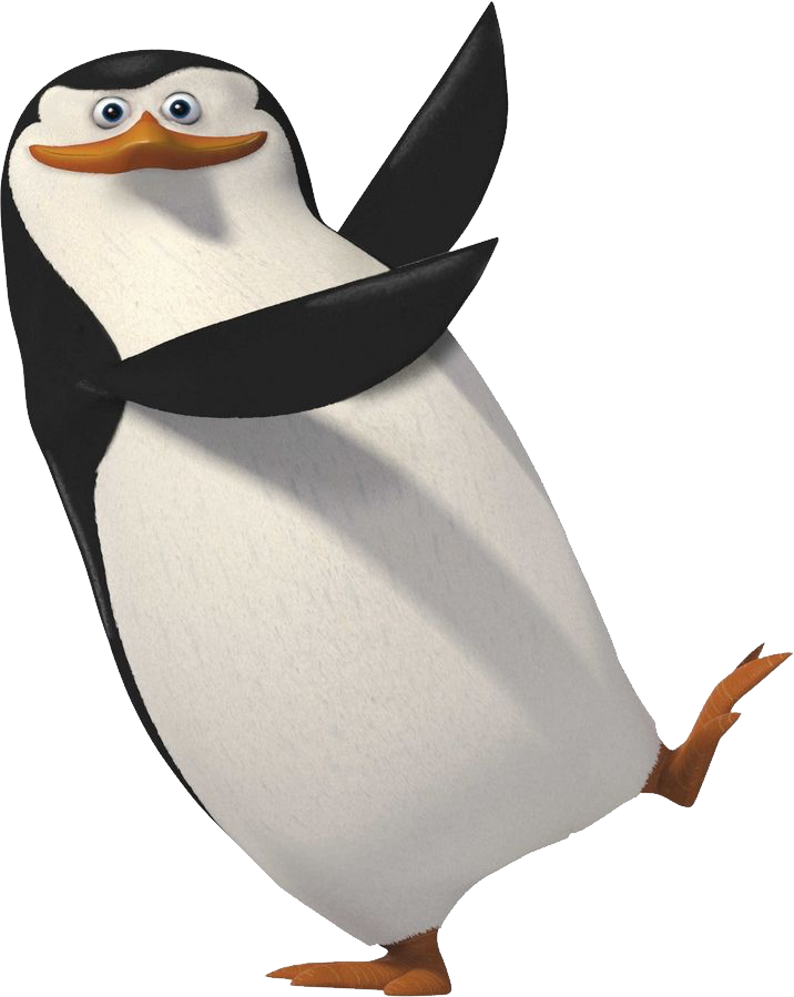 Madagascar Penguin PNG Image