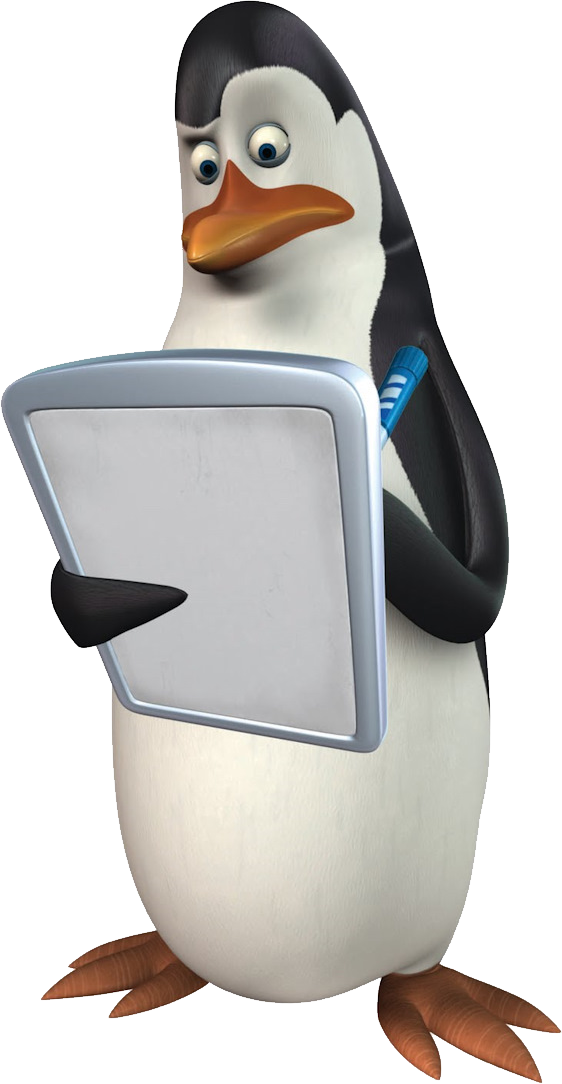 Madagascar Penguin PNG Image