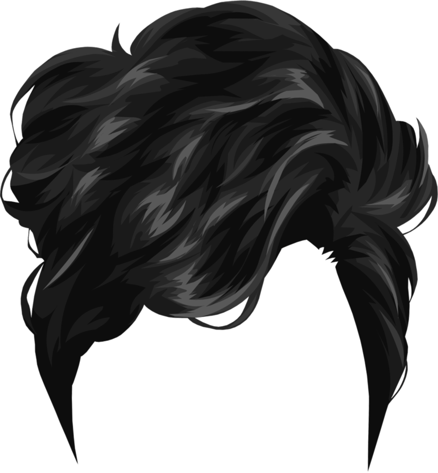 Male Hair PNG Image