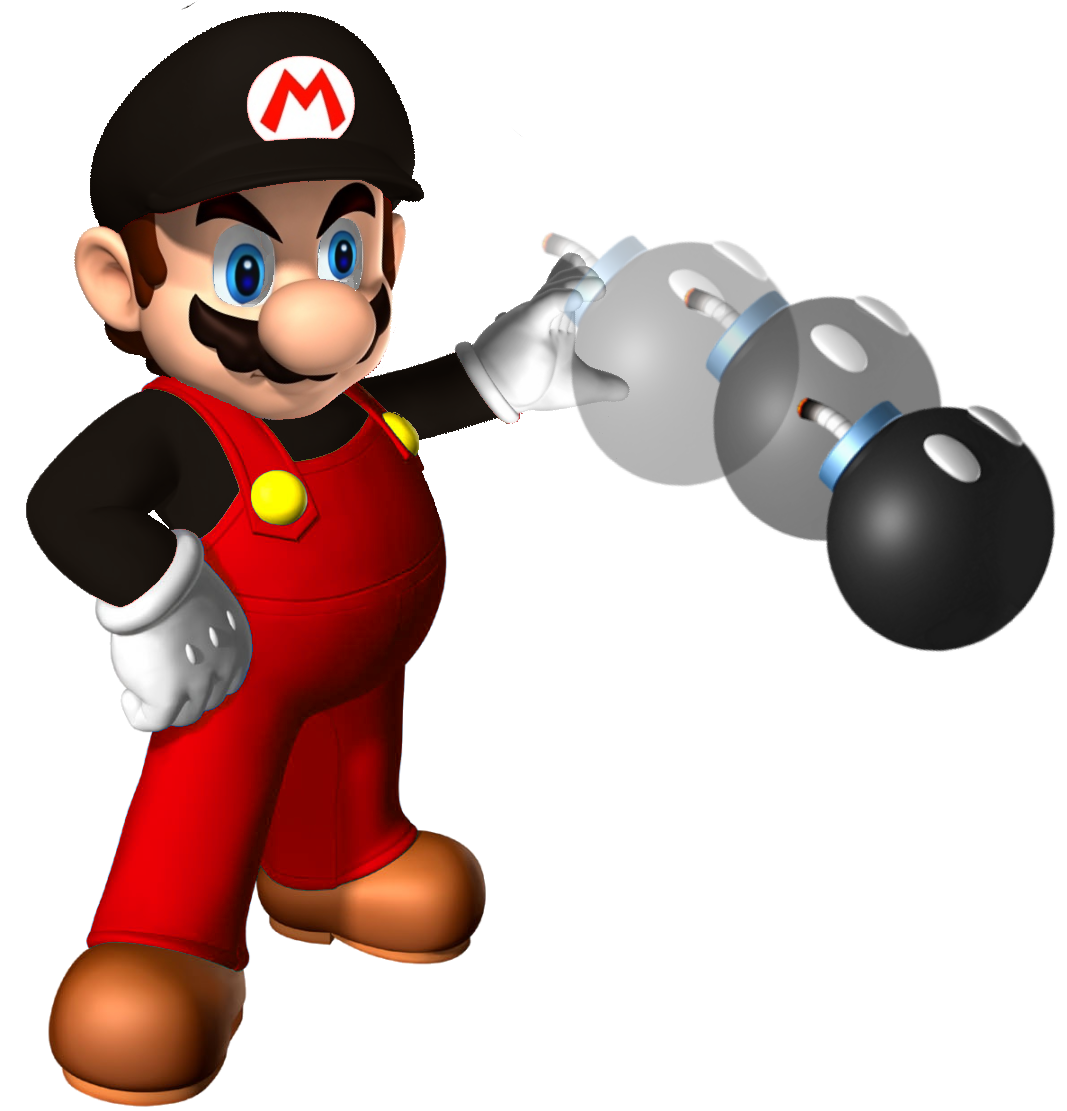 Mario Playing PNG Image
