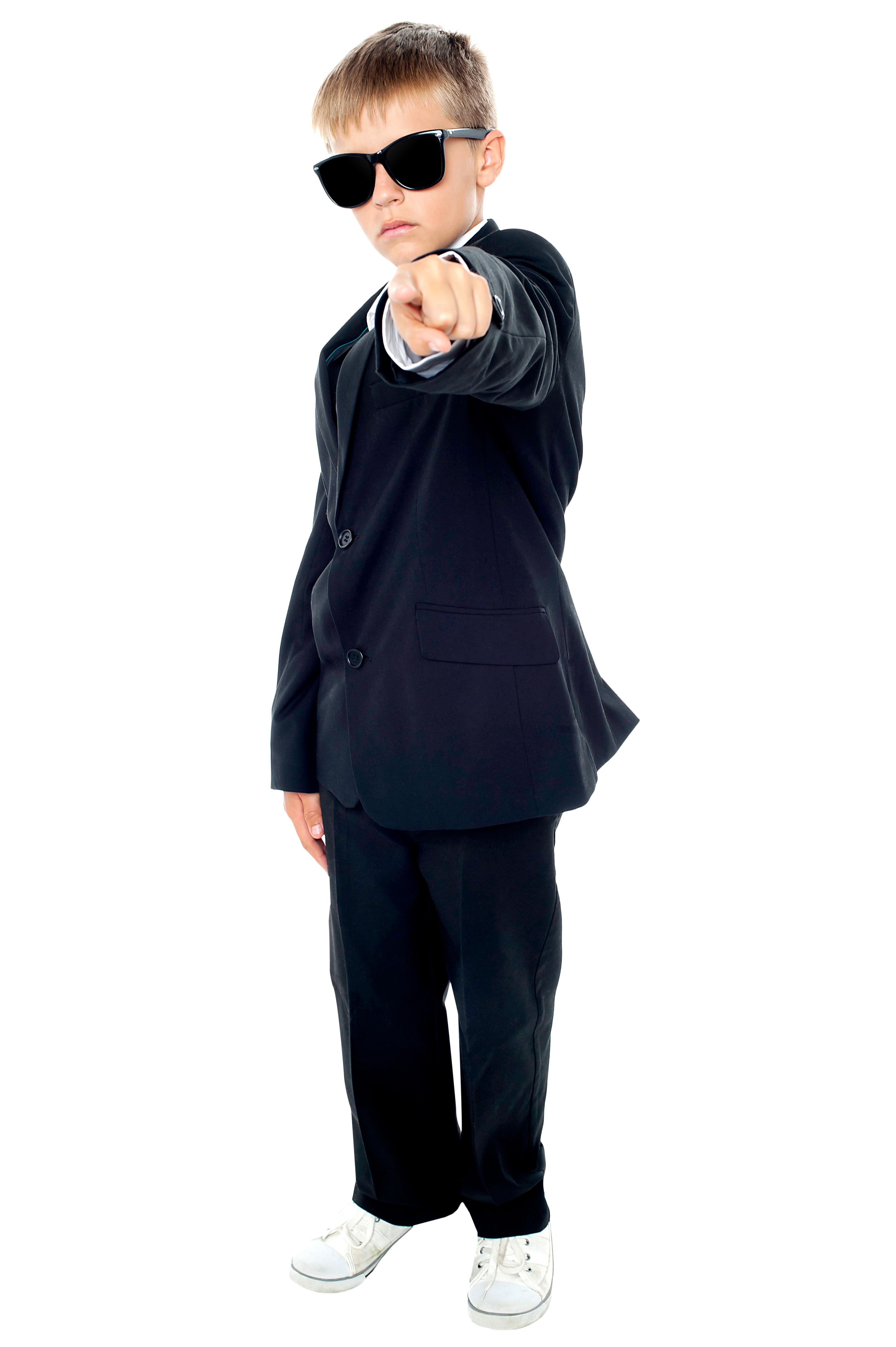 Men Pointing Front PNG Image