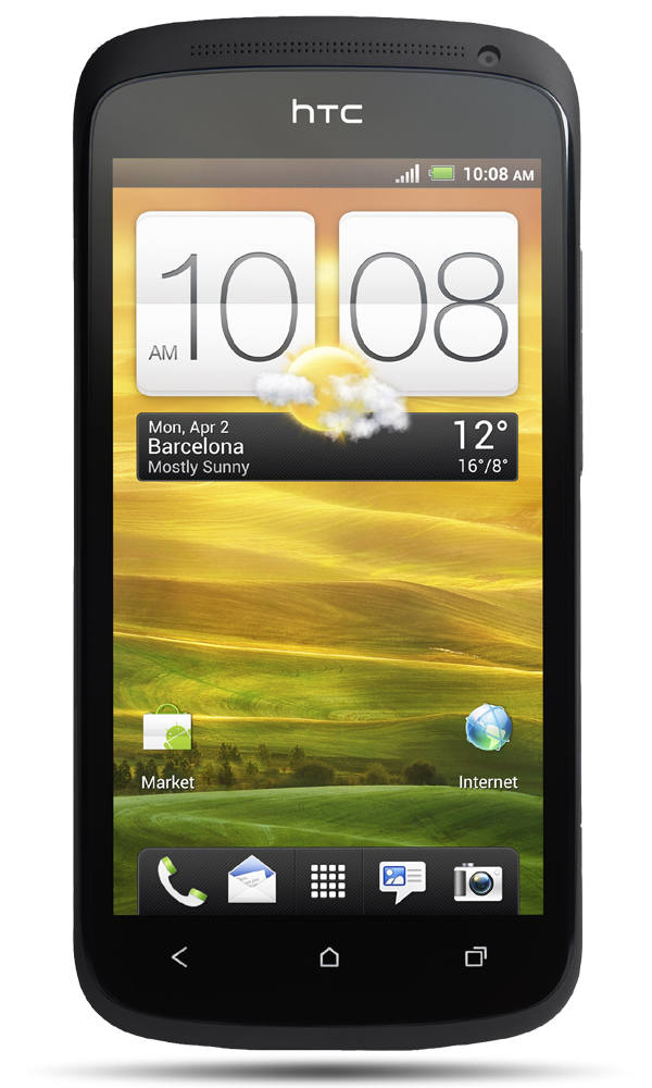 HTC One X Black PNG Image