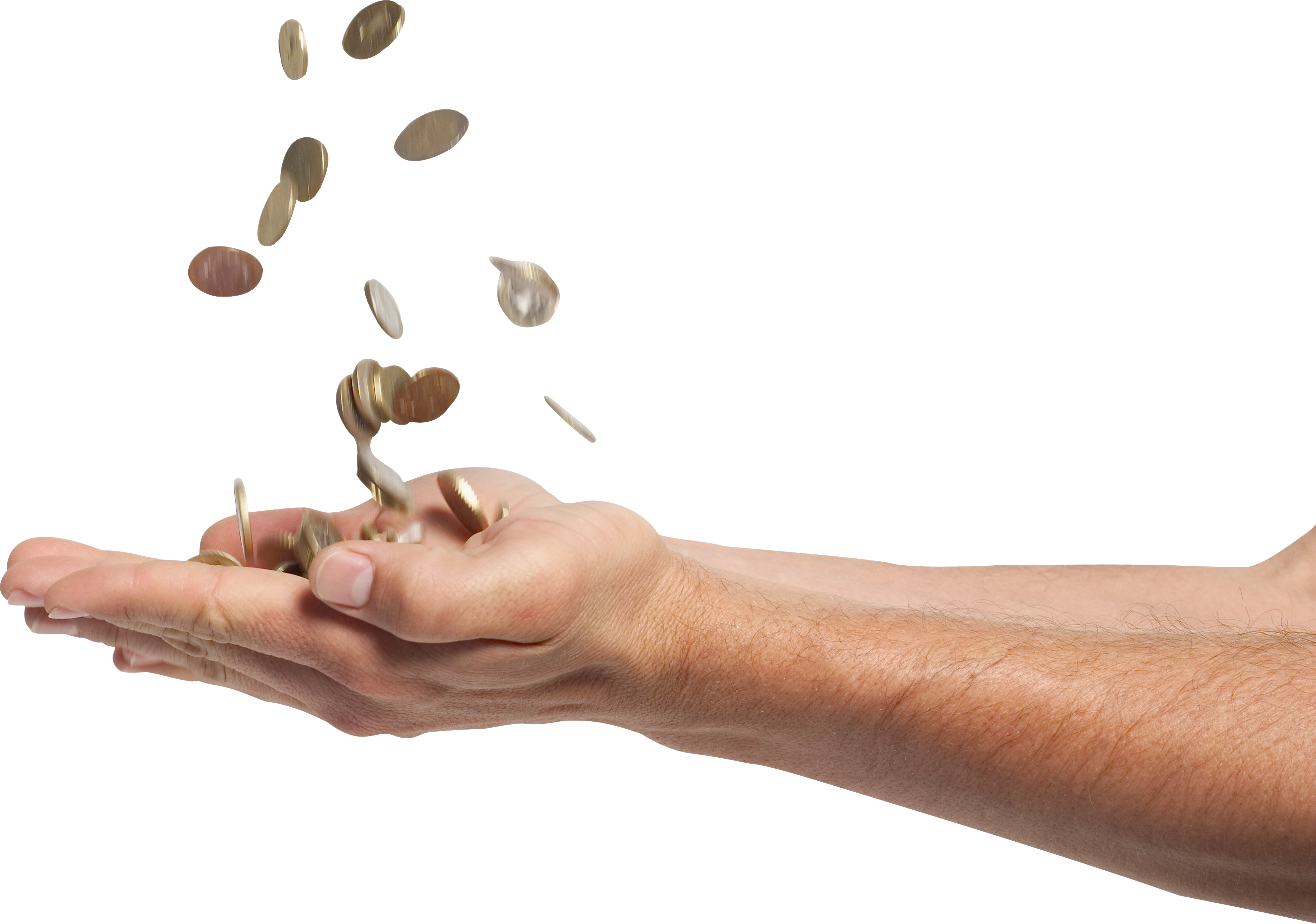 Money On Hand PNG Image