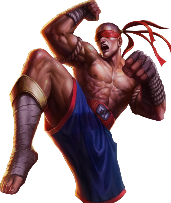 Muay Thai Lee Sin Skin PNG Image