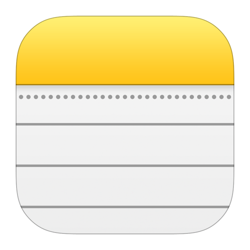 Notes Icon iOS 7 PNG Image