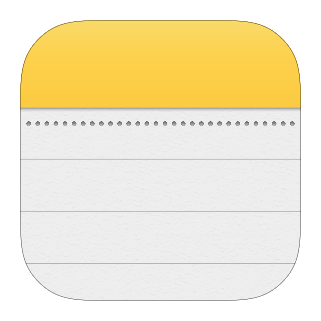 Notes Icon PNG Image