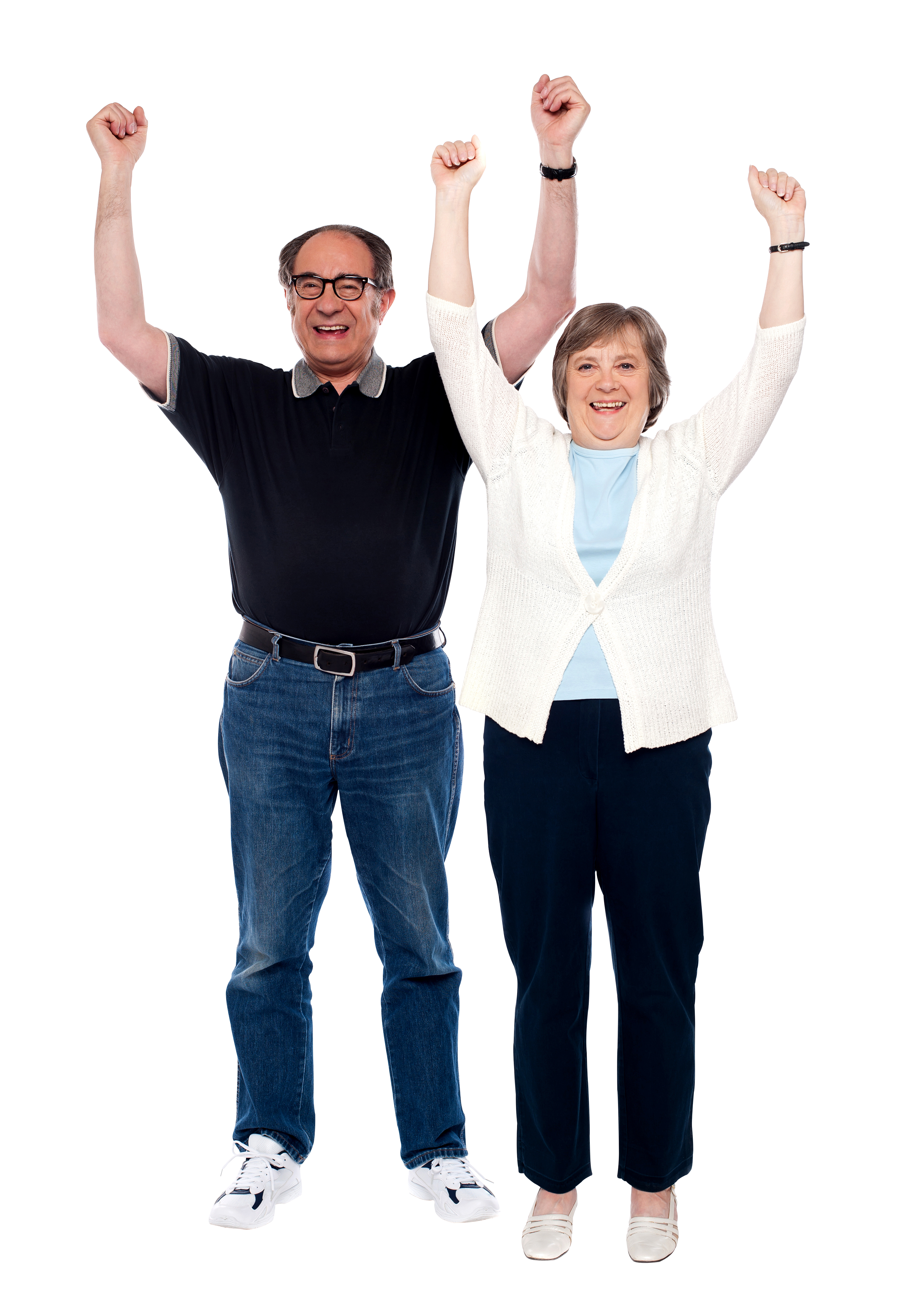 Old Couple PNG Image