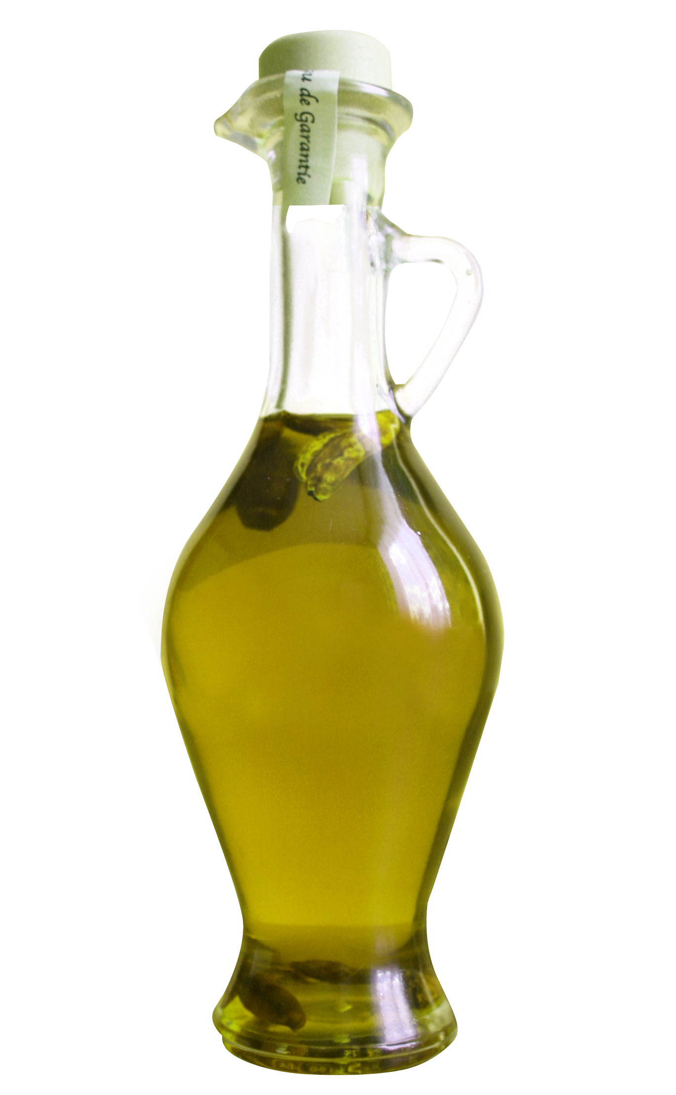 Olive Oil Bottle PNG Image
