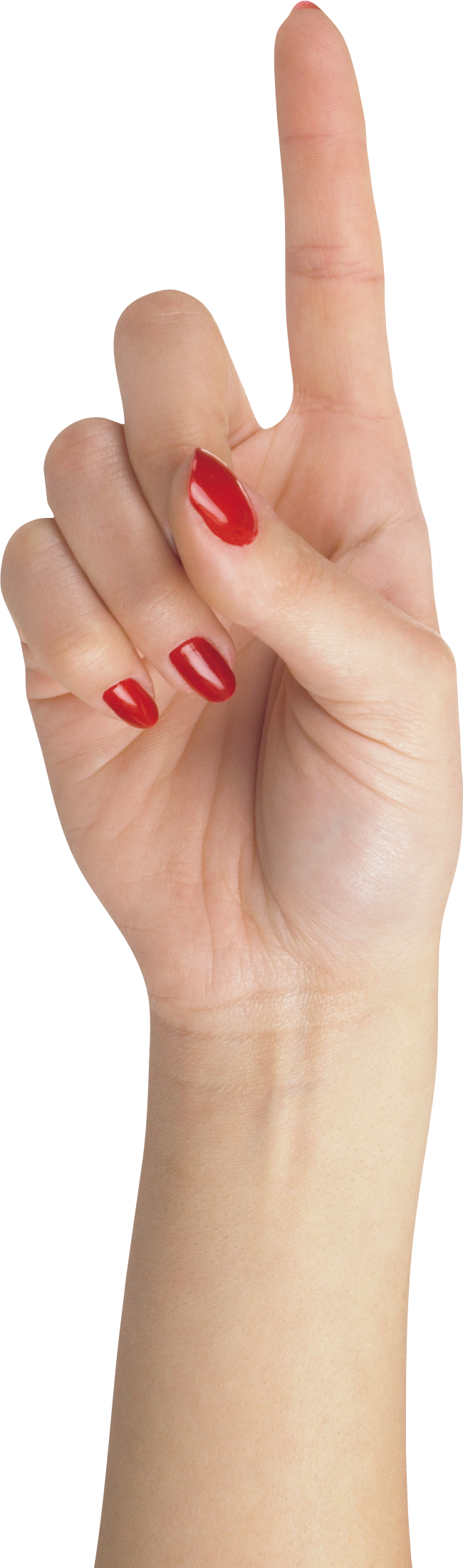 One Finger Hand PNG Image
