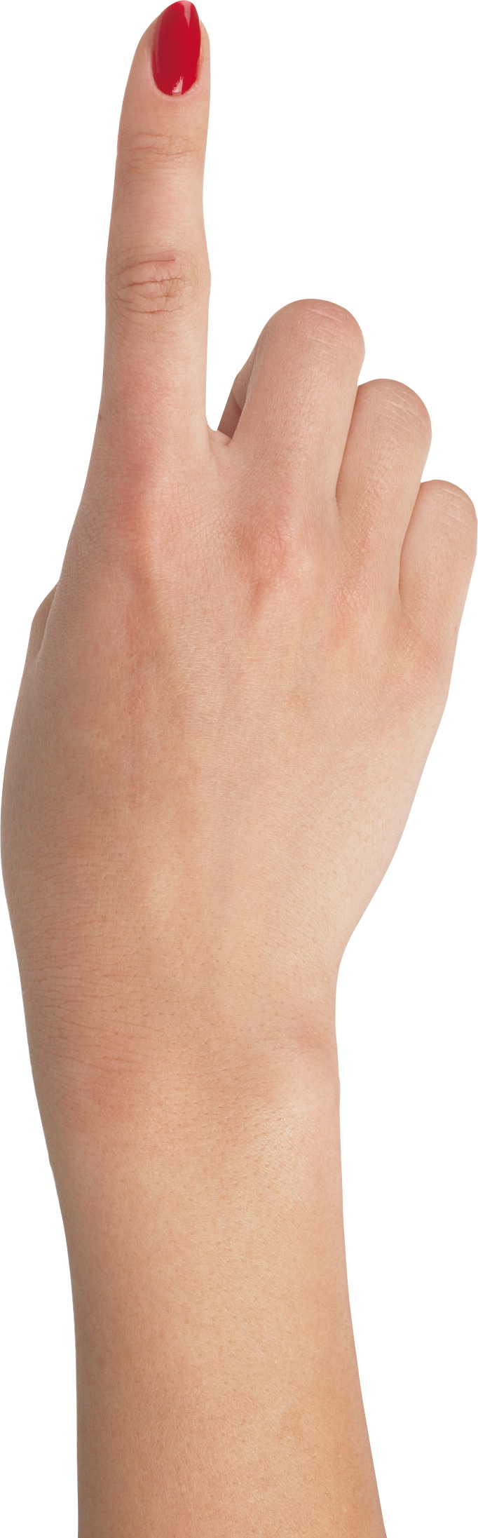 One Finger Hand PNG Image