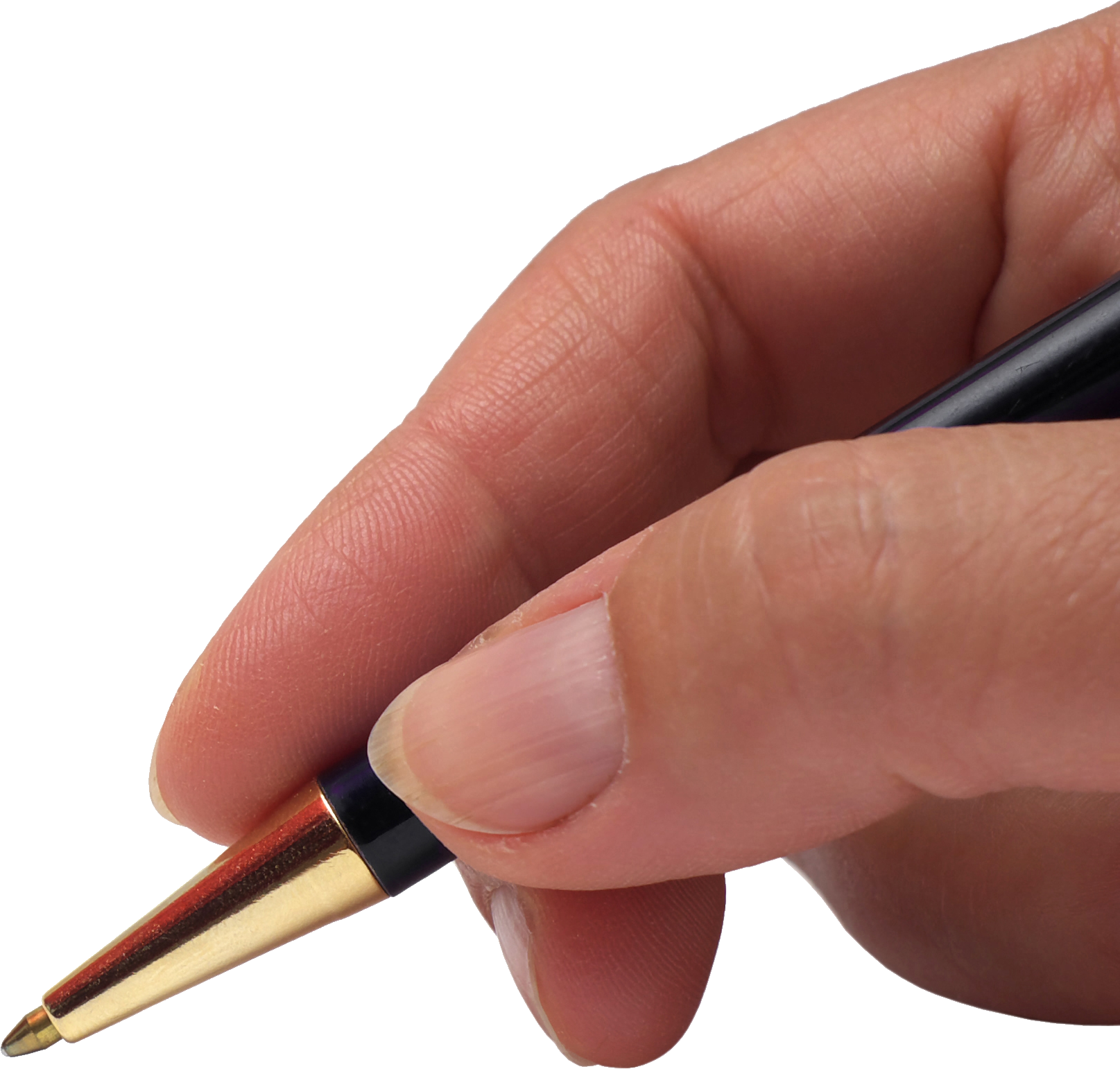 Pen On Hand PNG Image