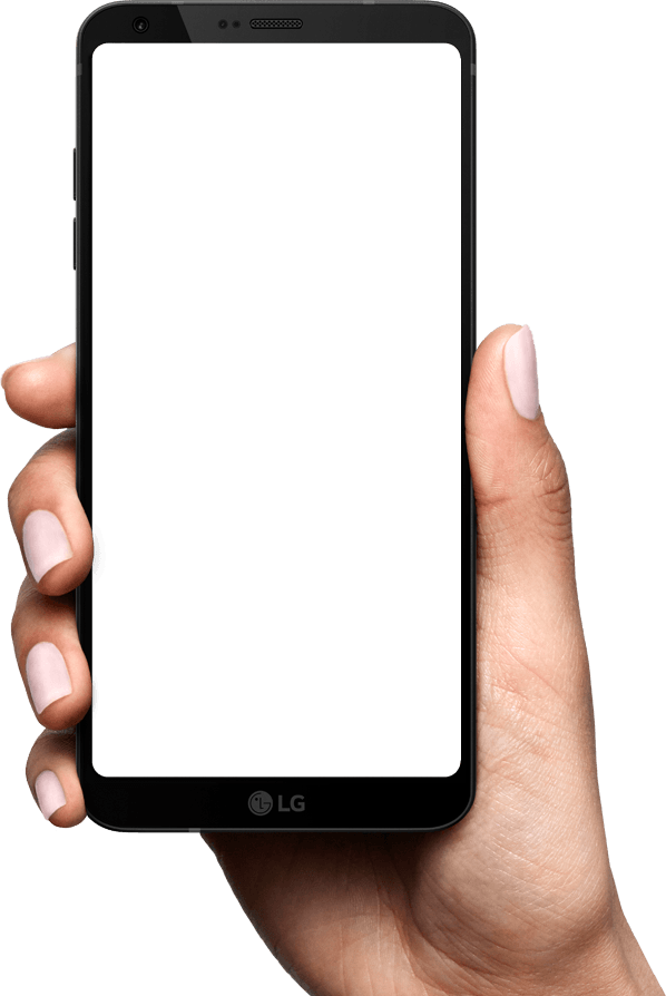 Phone In Hand PNG Image