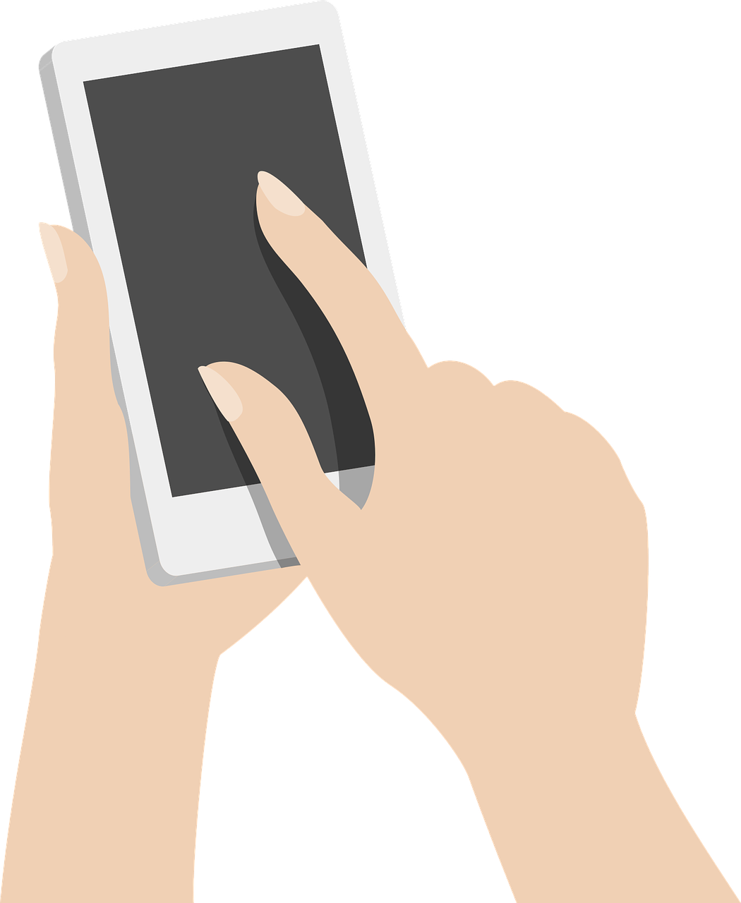 Phone In Hand PNG Image