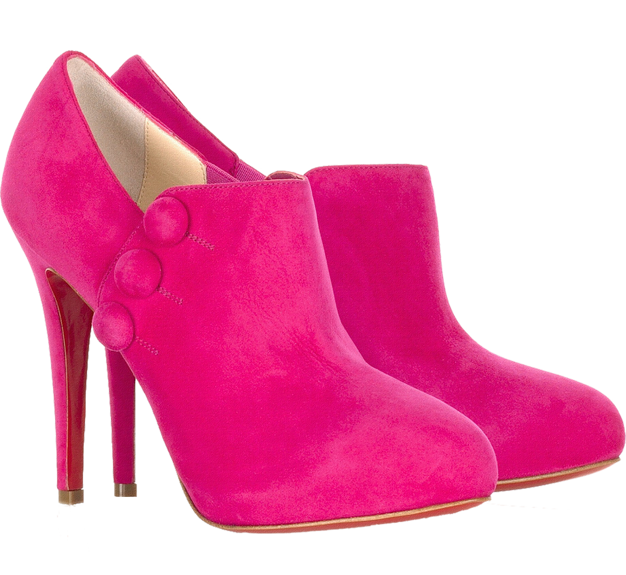 Pink Women Boot PNG Image