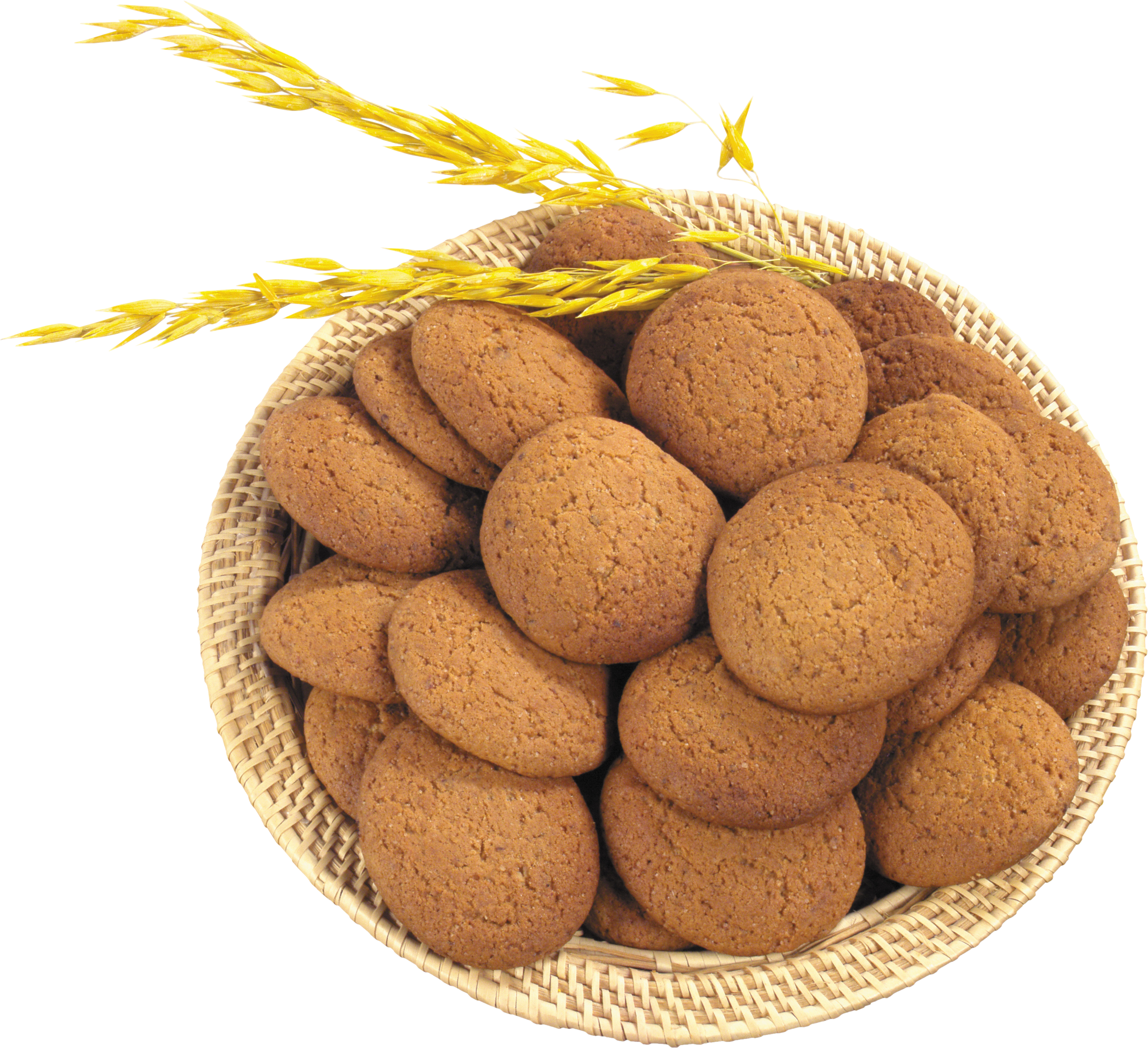 Plate of Biscuits PNG Image