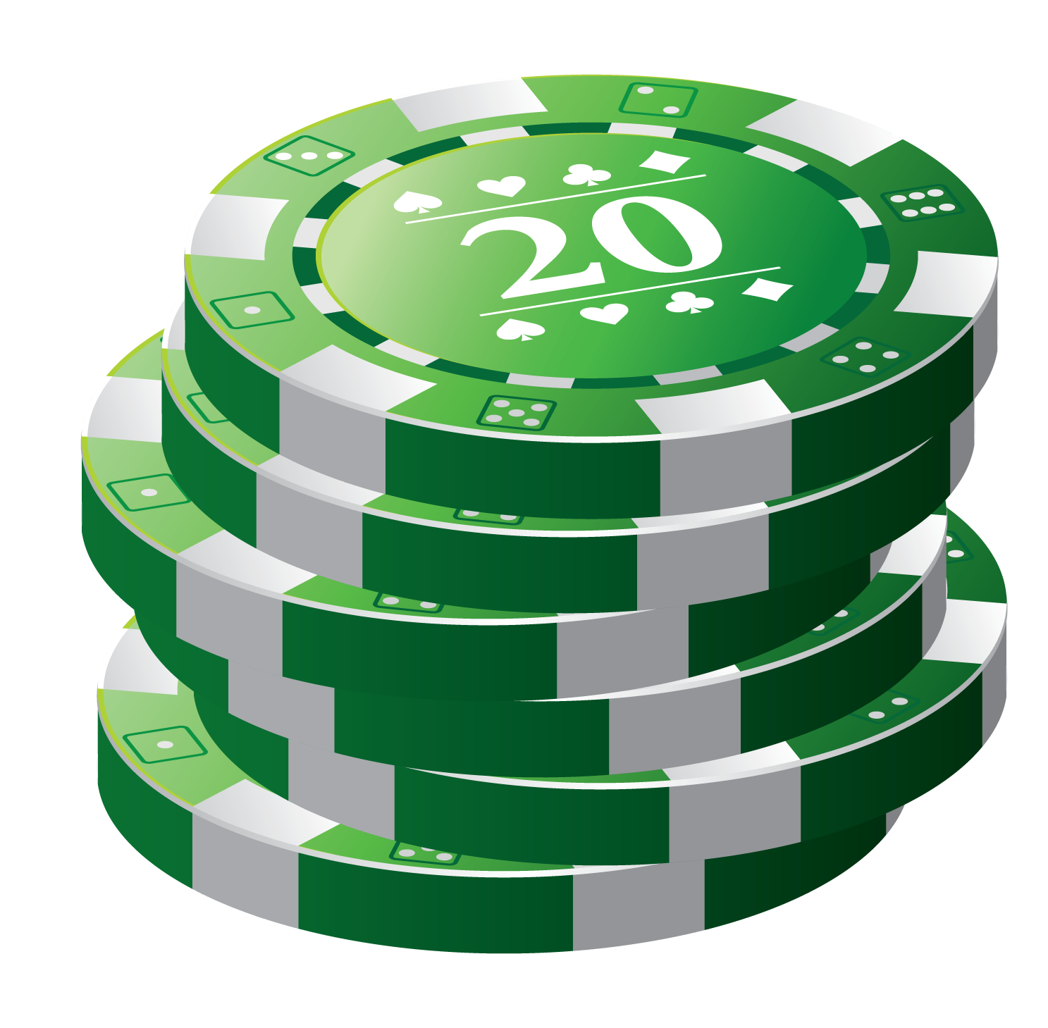 Poker Chips PNG Image