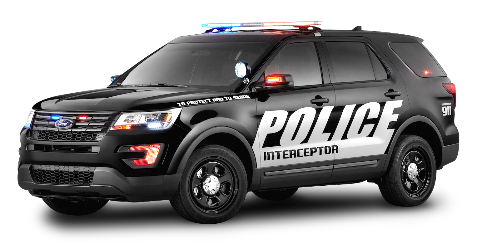 Police Car PNG Image
