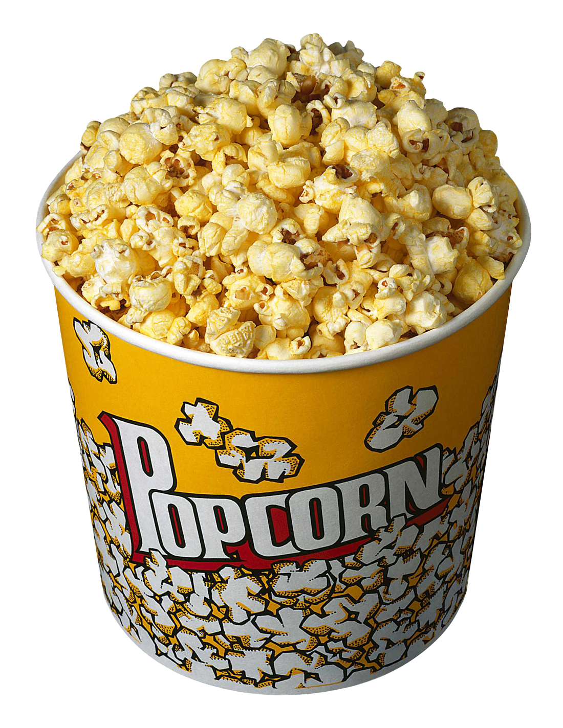 Download Popcorn In Bucket PNG Image For Free