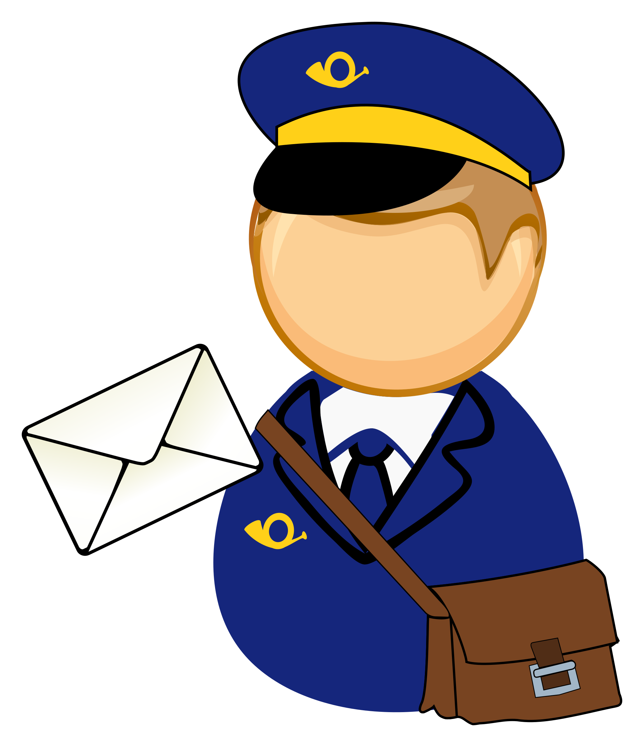 quality free PNG image without any background is about postman, mailman, ma...