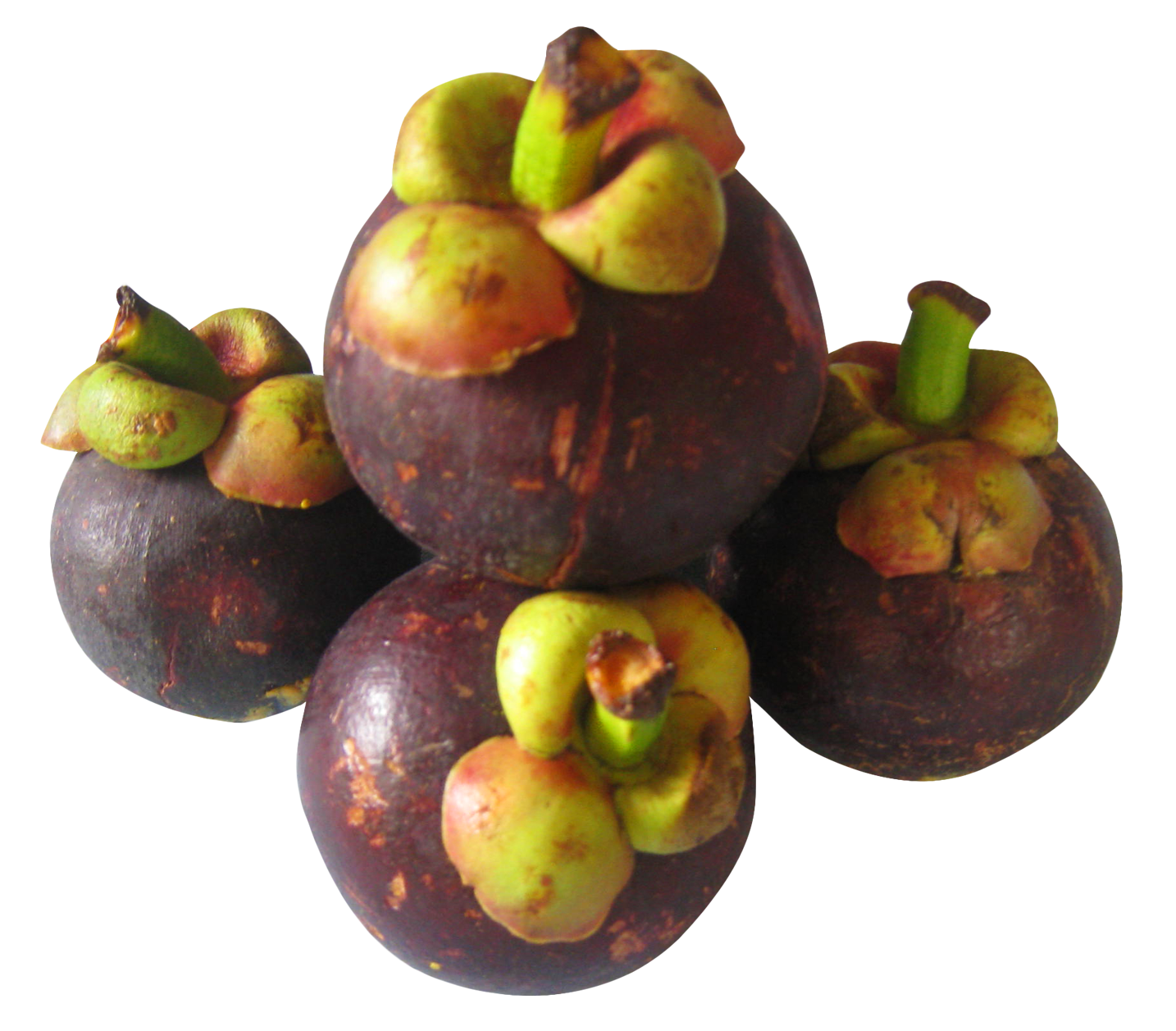 Purple Mangosteen PNG Image