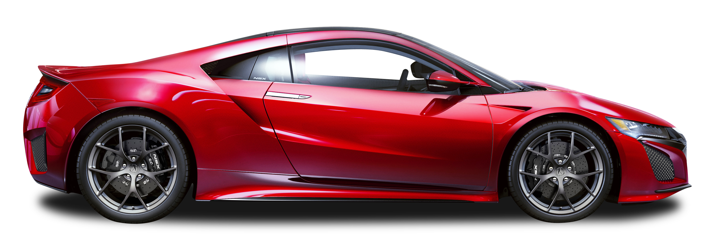 Red Acura NSX Car PNG Image