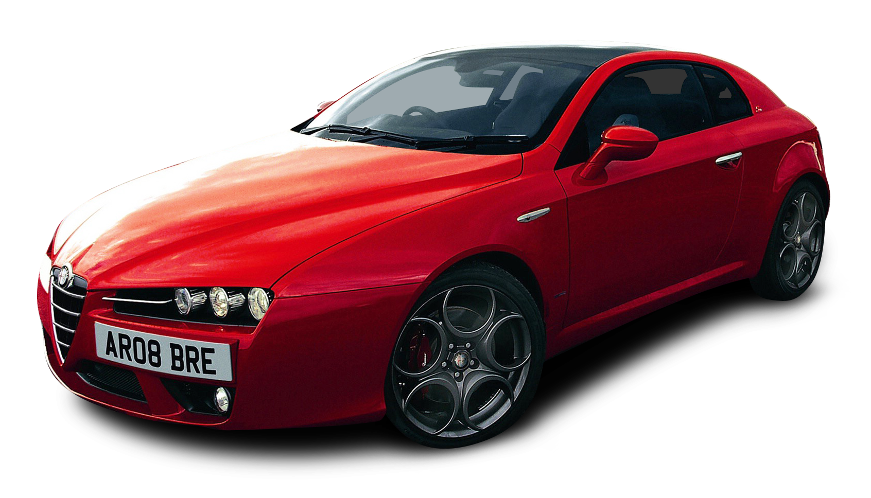 Red Alfa Romeo Brera S Car