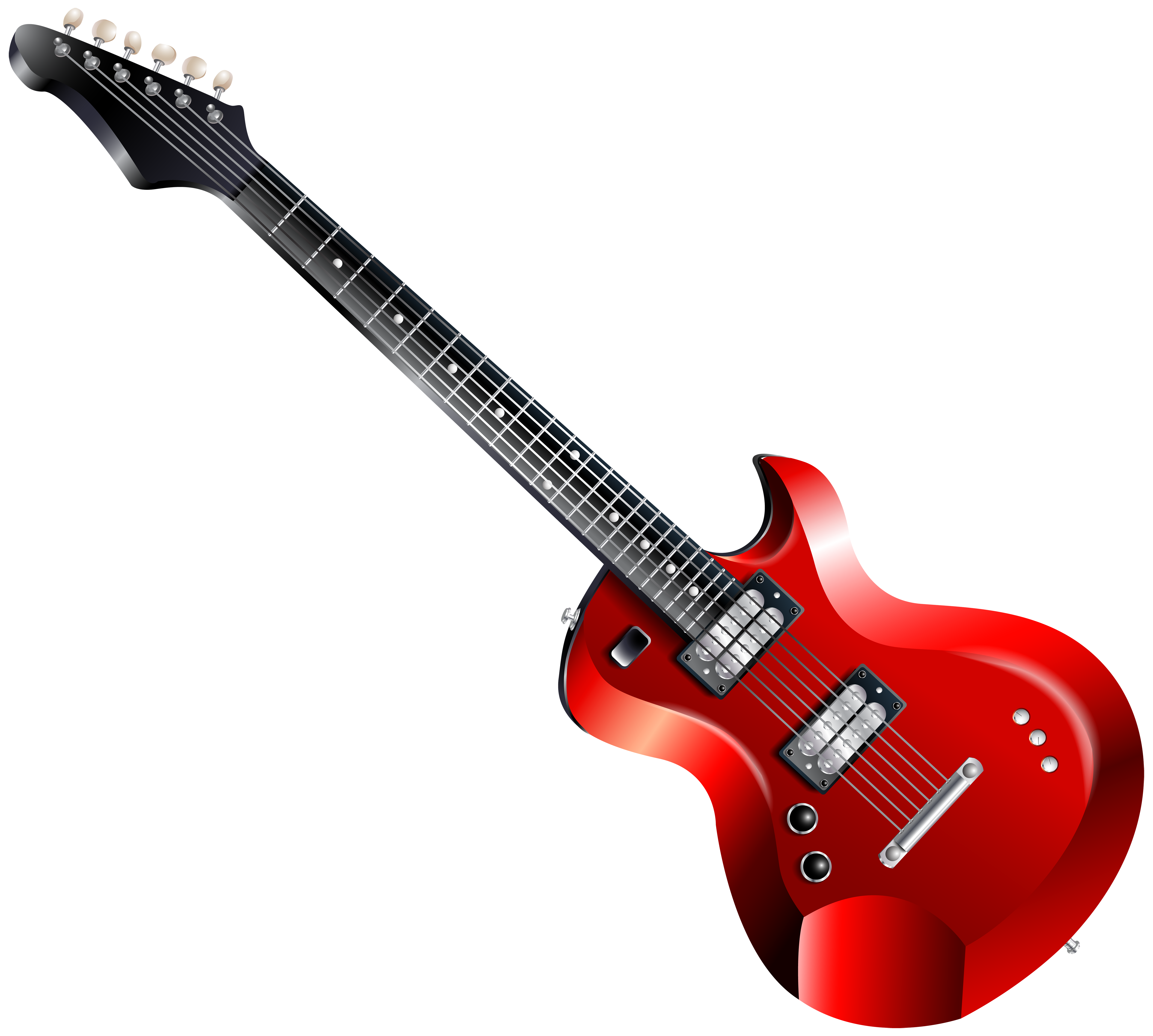 Red Electric Guitar