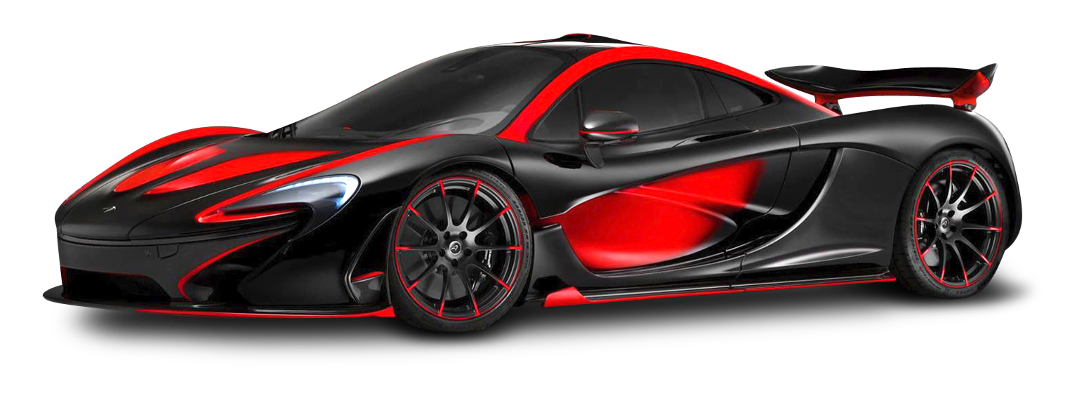 Red Mclaren P1 Special Operations Car PNG Image