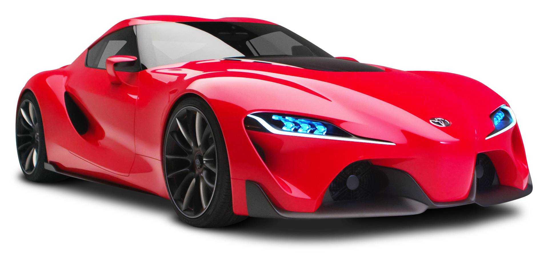Red Toyota FT1 Sports Car PNG Image