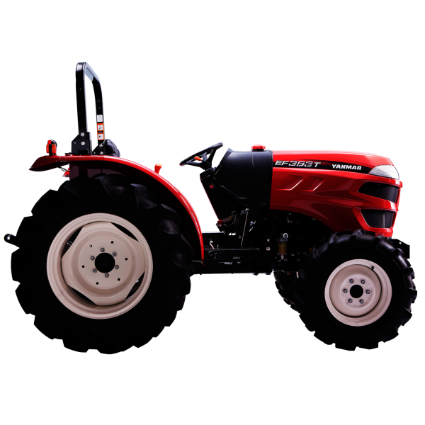 Red Tractor PNG Image