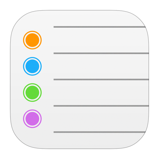 Reminders Icon iOS 7 PNG Image