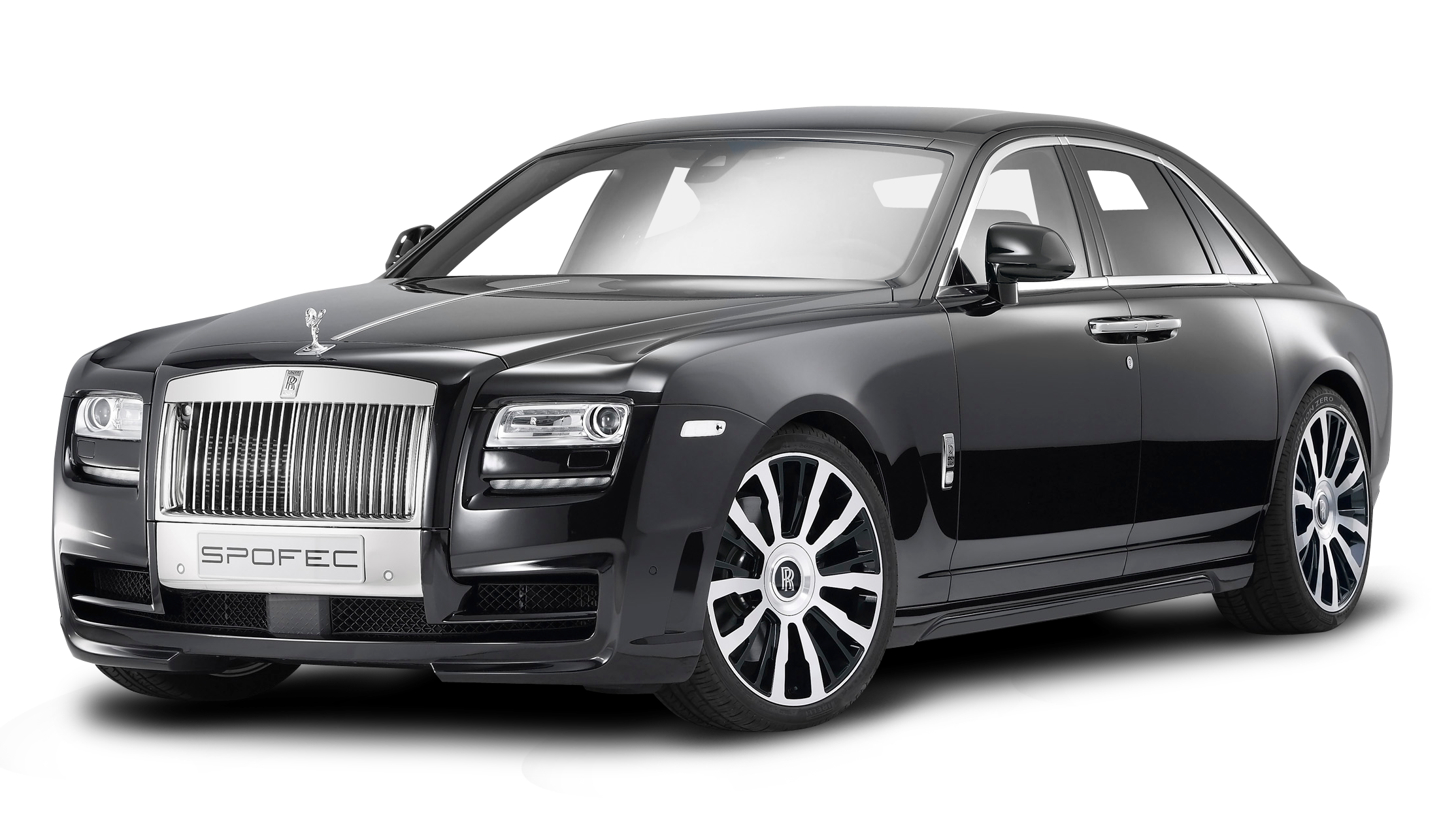 Rolls Royce Ghost Black Car PNG Image
