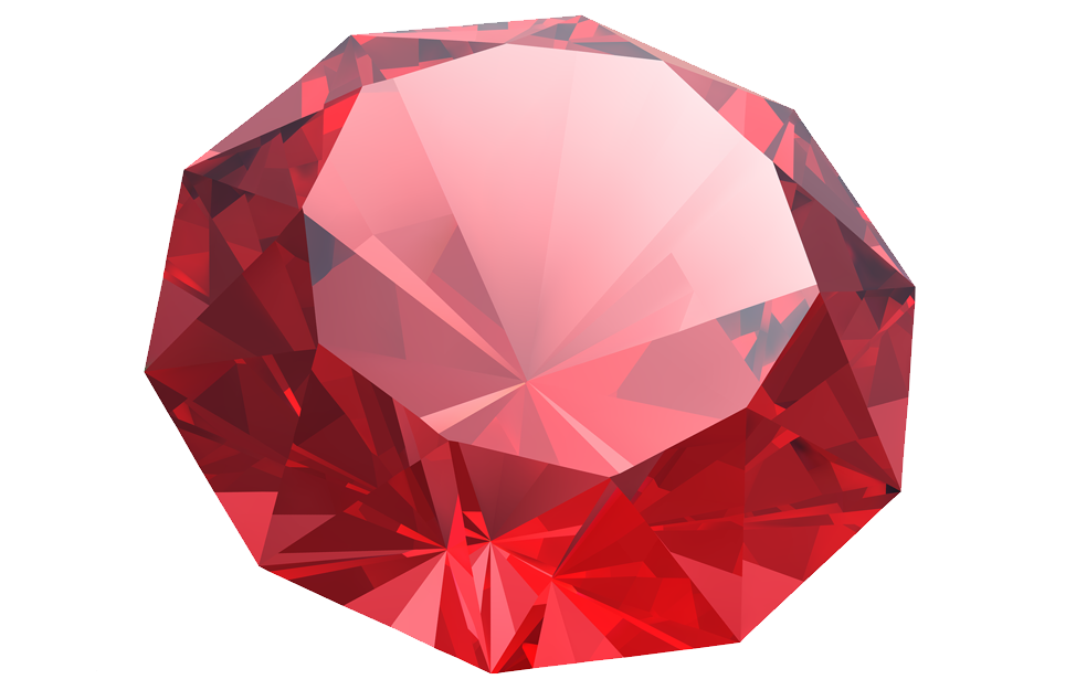 Round Ruby PNG Image