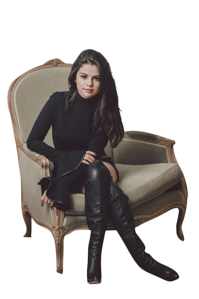 Selena Gomez Sitting