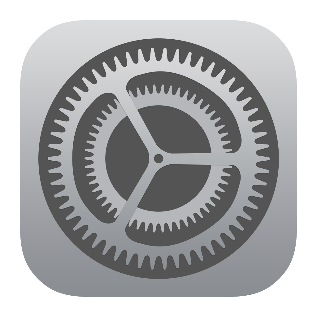 Settings Icon PNG Image