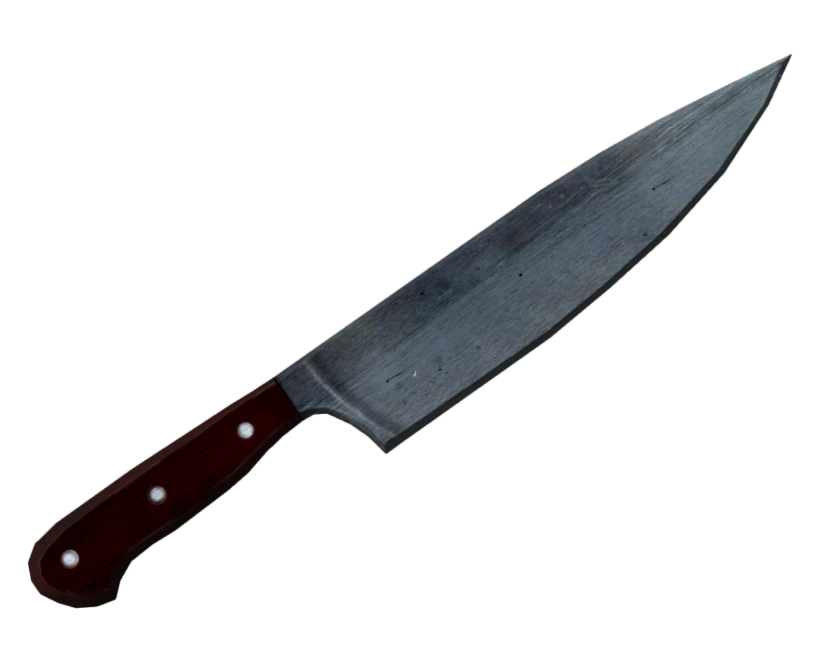 Sharp used Knife PNG Image
