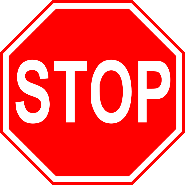 Sign Stop PNG Image
