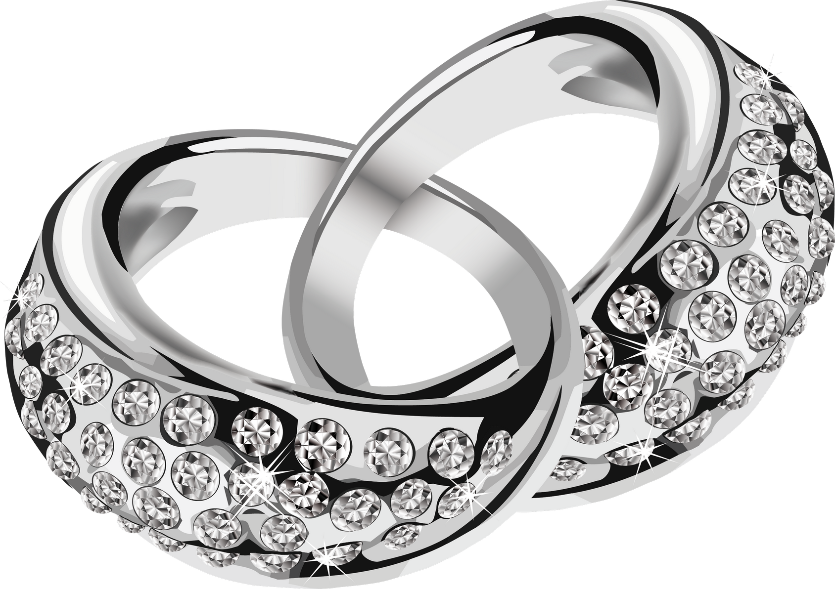 Silver Ring  With Diamond