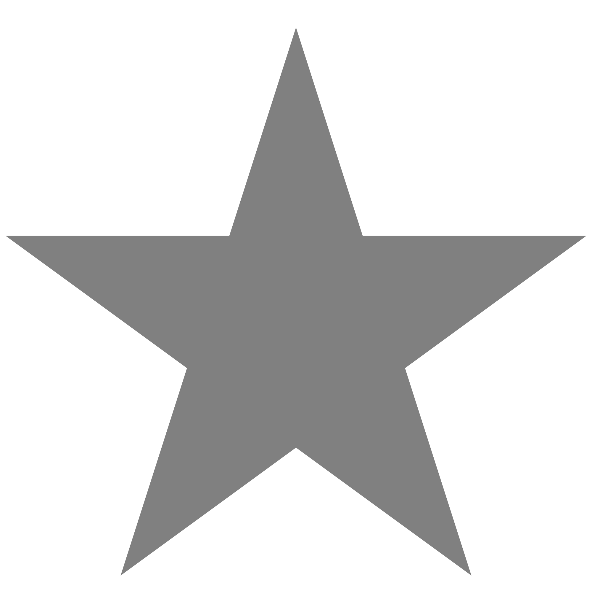 Silver Star PNG Image