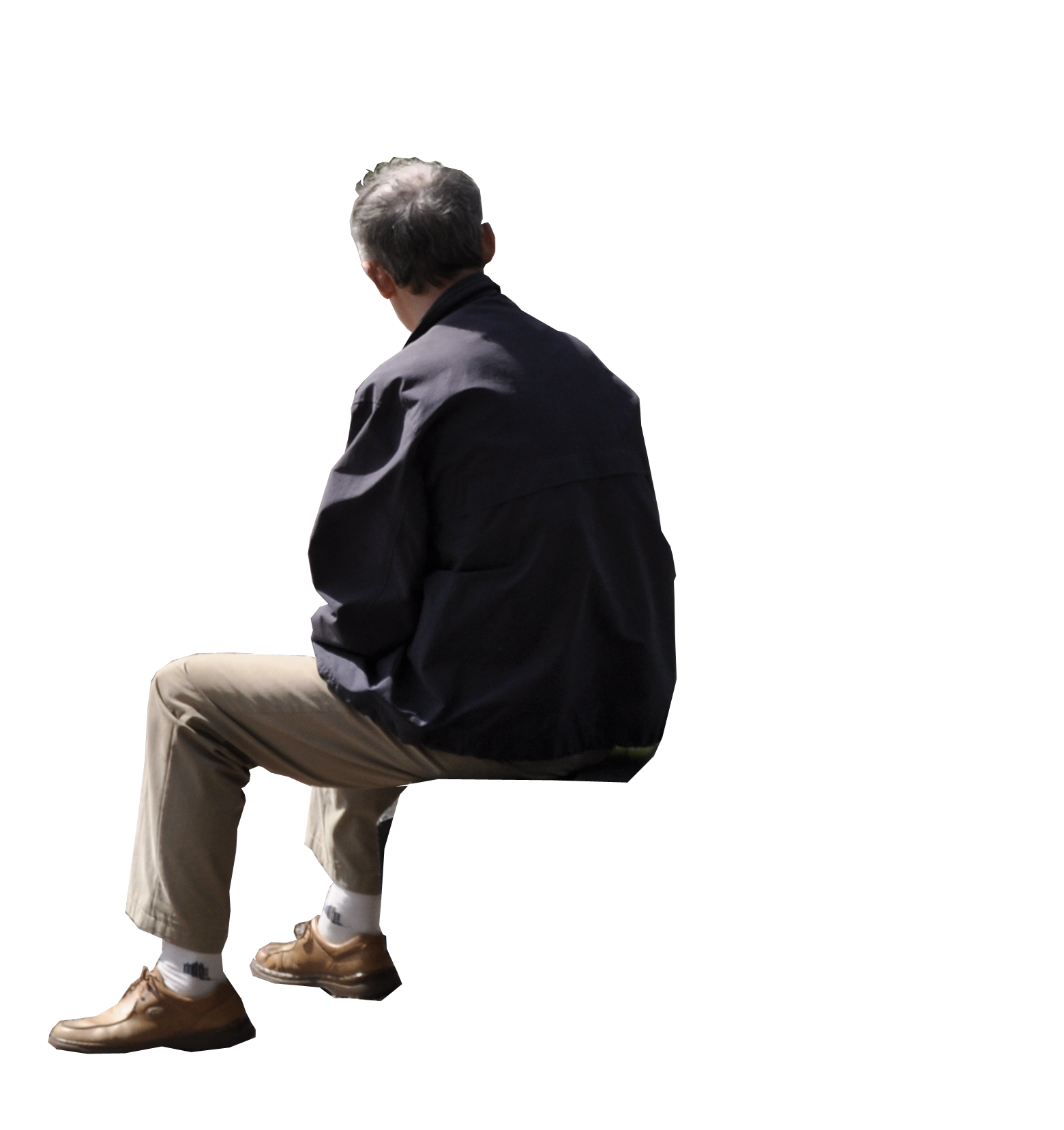 Sitting Man PNG Image