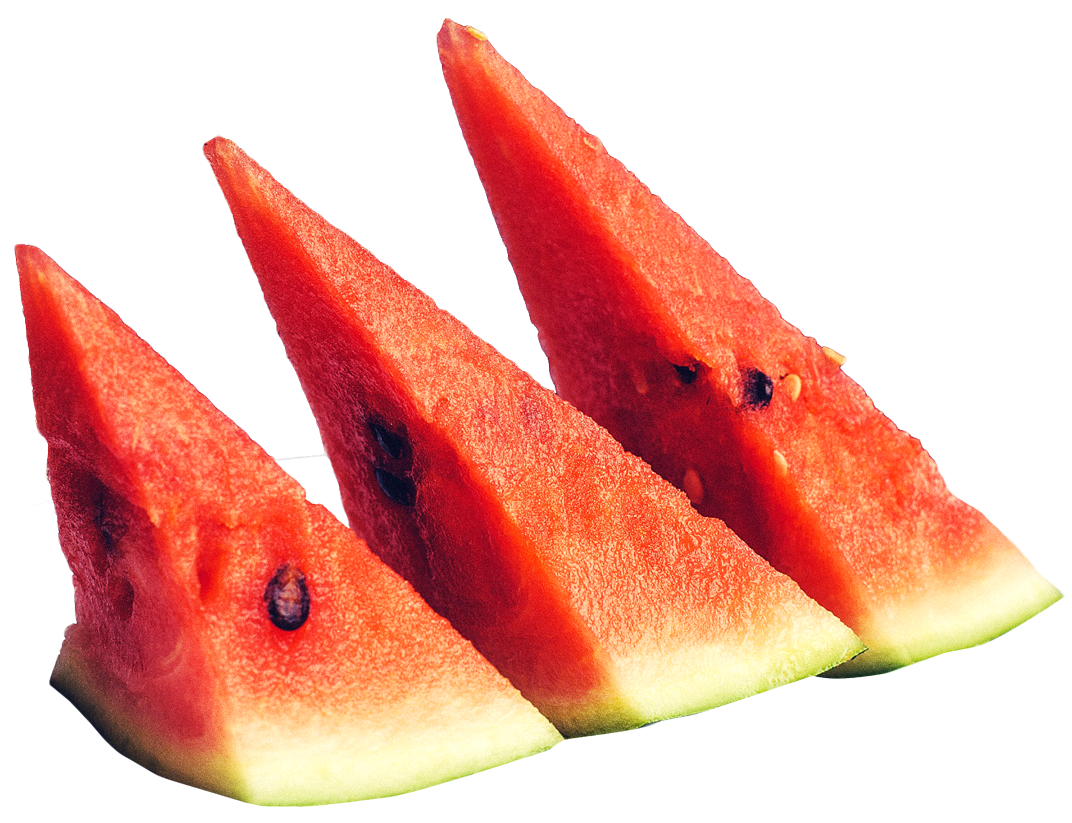 Sliced Ripe Watermelon PNG Image