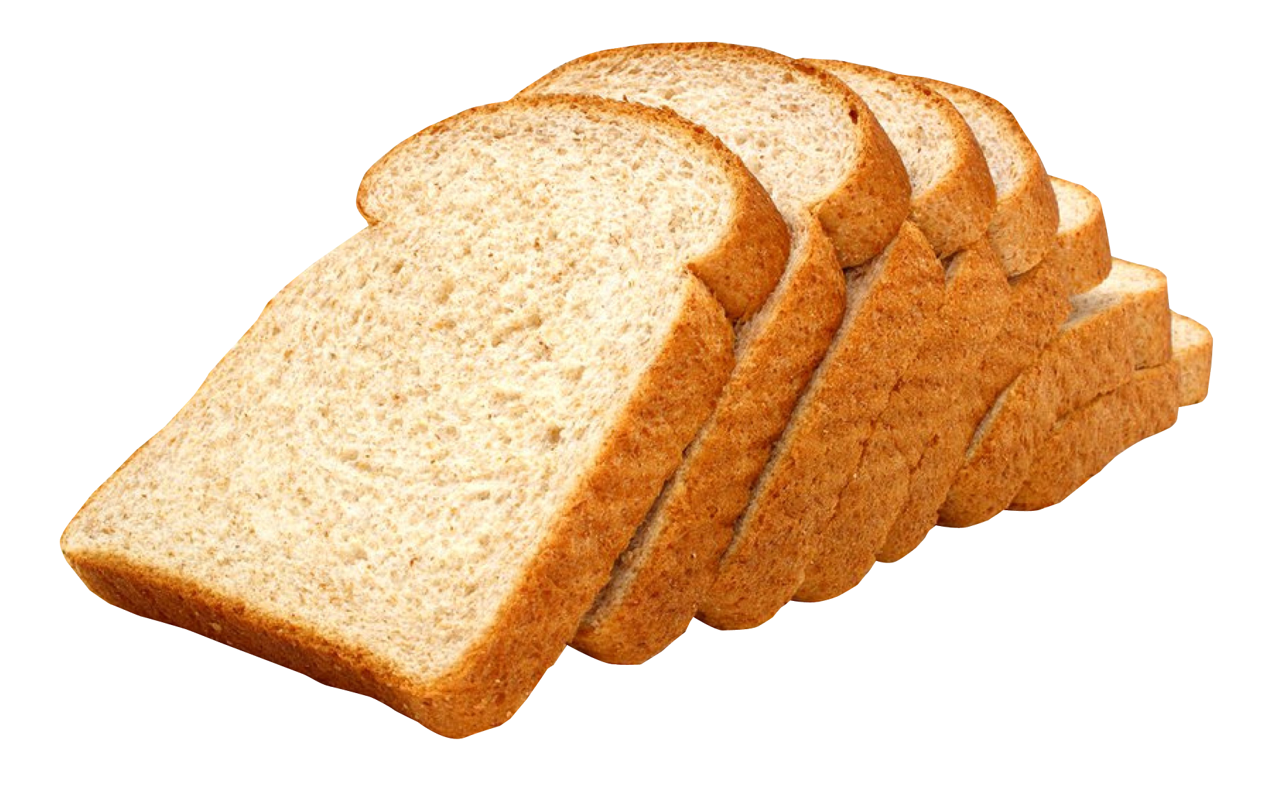 Sliced Wheat Bread PNG Image